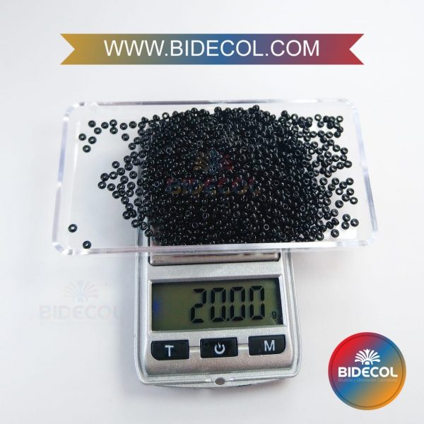 Mostacilla CHECA #10 Negro x 20GRS