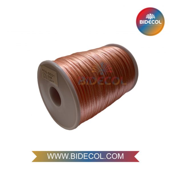 Cordon Seda 2mm x 144Y (130m) Palo Rosa #53 x 1und