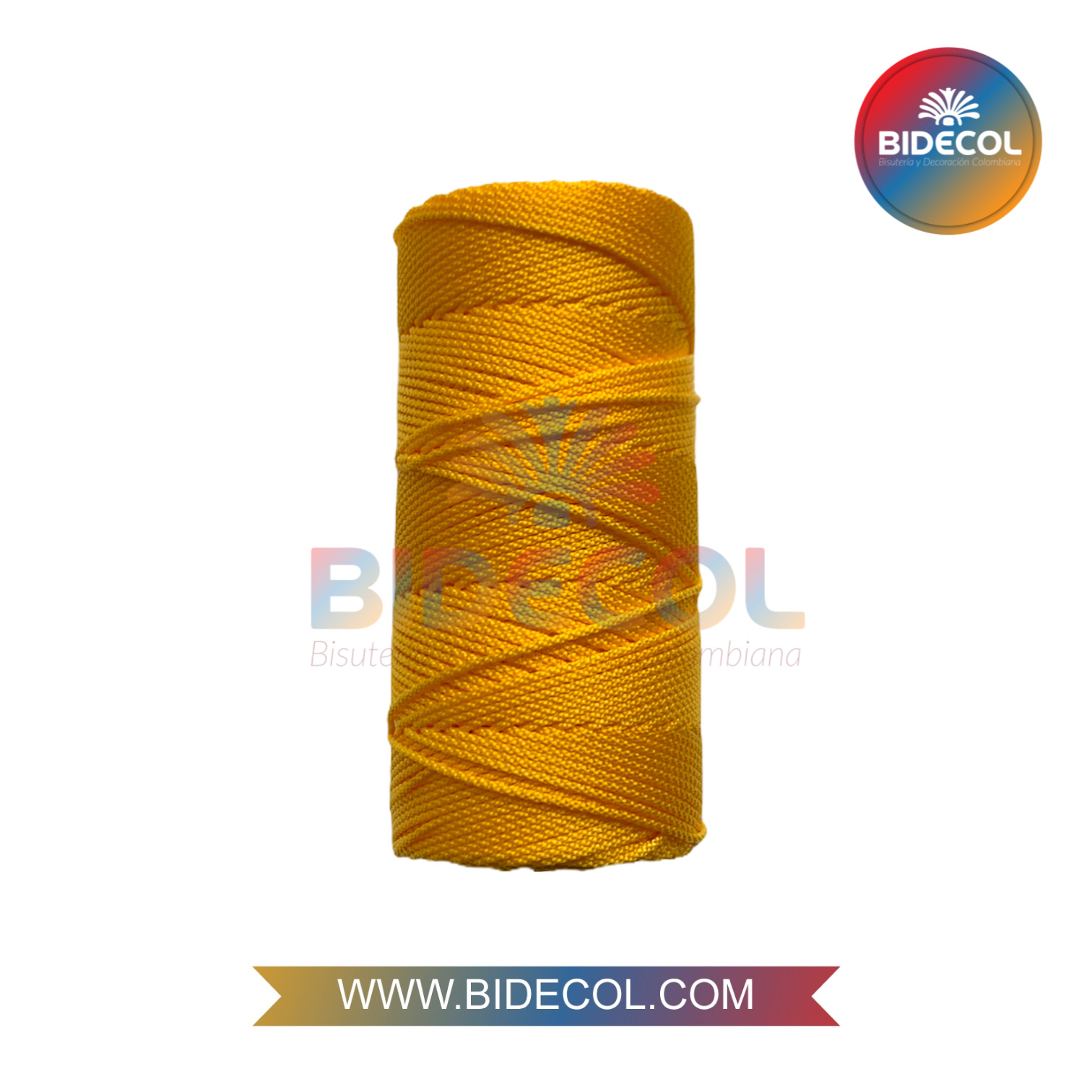 Hilo Terlenca #12 x 100gr Amarillo Oscuro x 1und