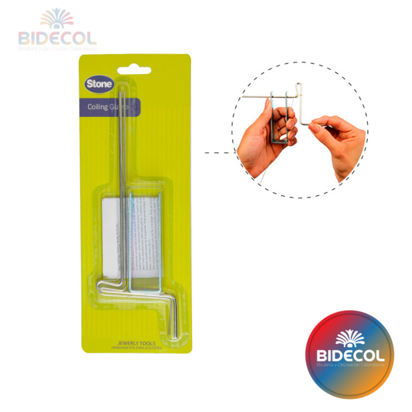 Coiling Gizmo XQ157 Stone x 1und