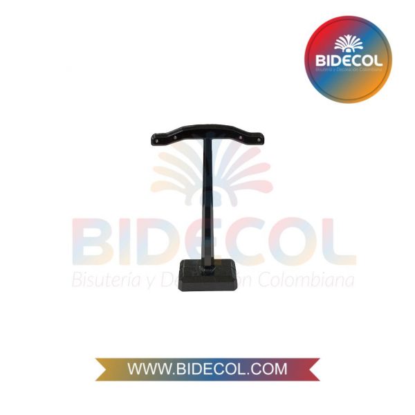 Exhibidor Pequeño para Aretes Negro 9.7cm x 1und