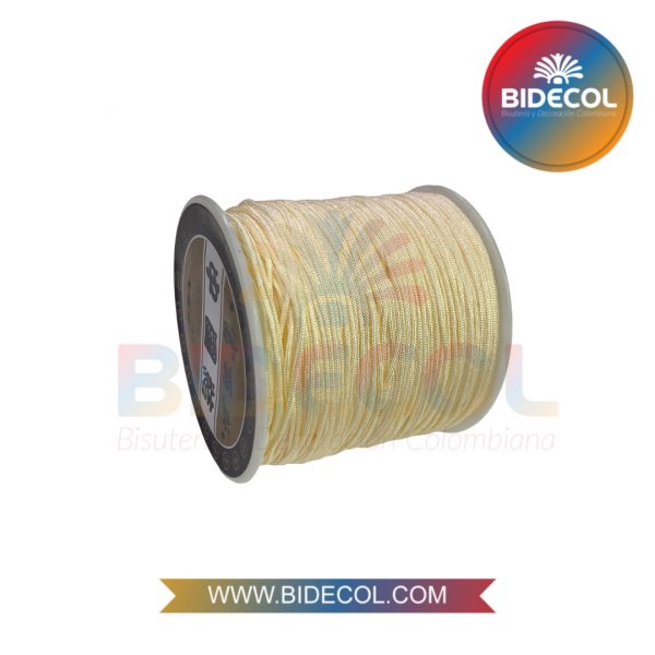 Hilo Chino 0.8mm x 100m Crema x 1und
