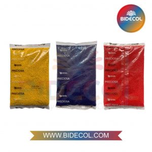 6 Libras de Mostacilla Checa en Colores TOTALMENTE VARIADOS imagen de referencia