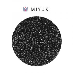 Miyuki Delica 11/0 negro brillante db0010