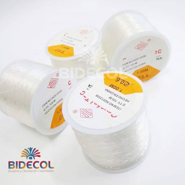 Nylon elástico 1.0 Crystal Tec x 100m x 4und