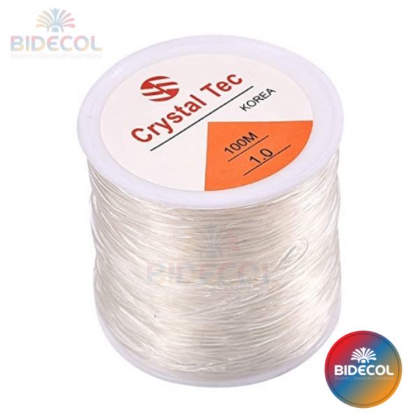 Nylon elástico 1.0 Crystal Tec x 100m x 1und