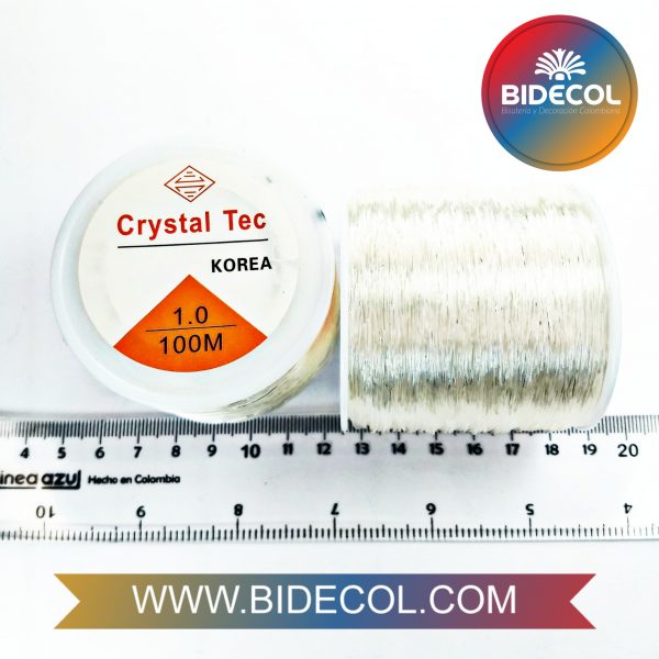 Nylon elástico 1.0 Crystal Tec x 100m x 4und - Image 5