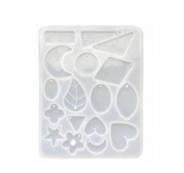 Molde de silicona figuras varias x 17