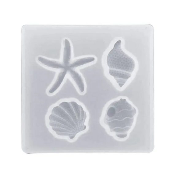 Molde de silicona figuras marinas