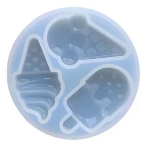 Molde de silicona helados x 3r