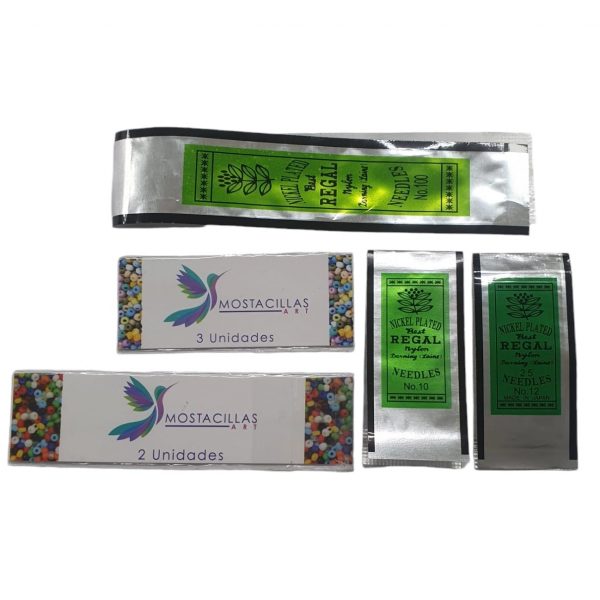 Kit de agujas mostacilleras economico