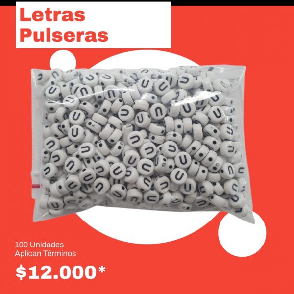 letras para pulseras