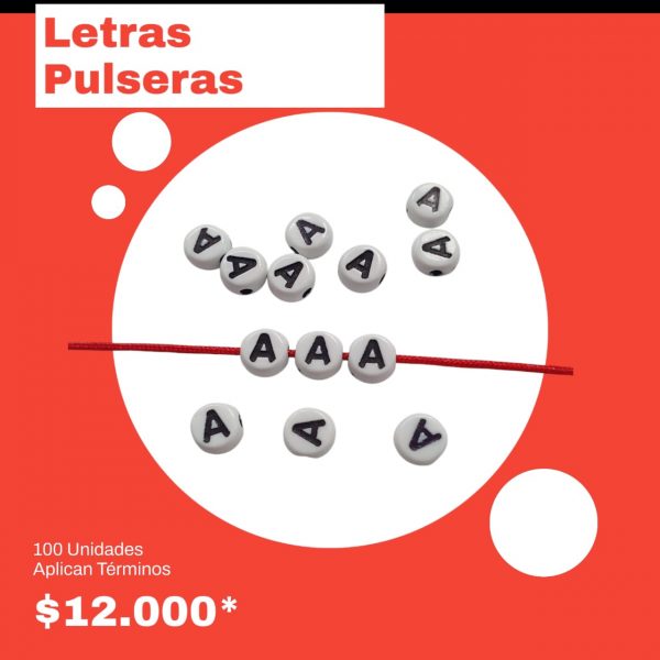 letras para manillas