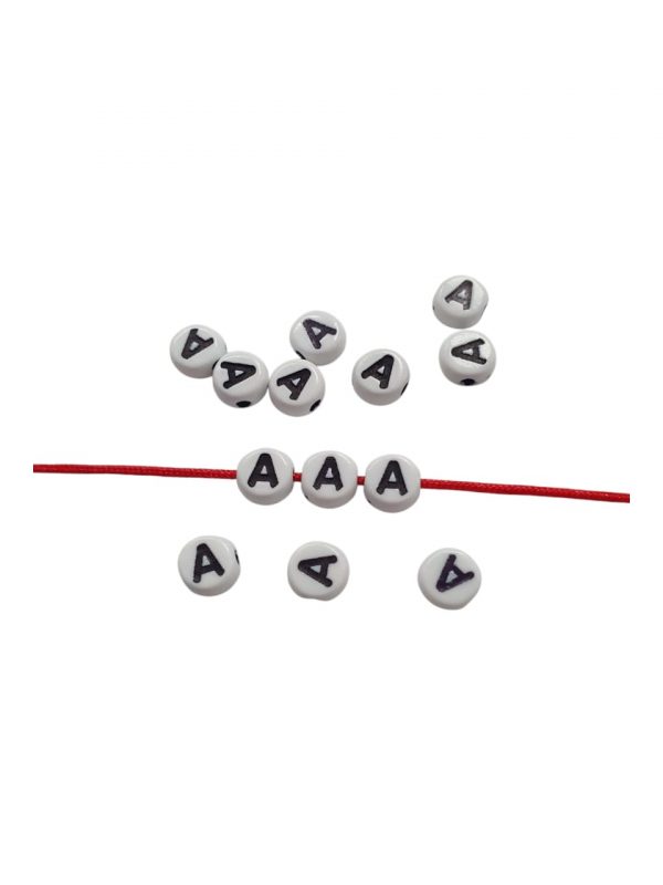 Letras para pulseras