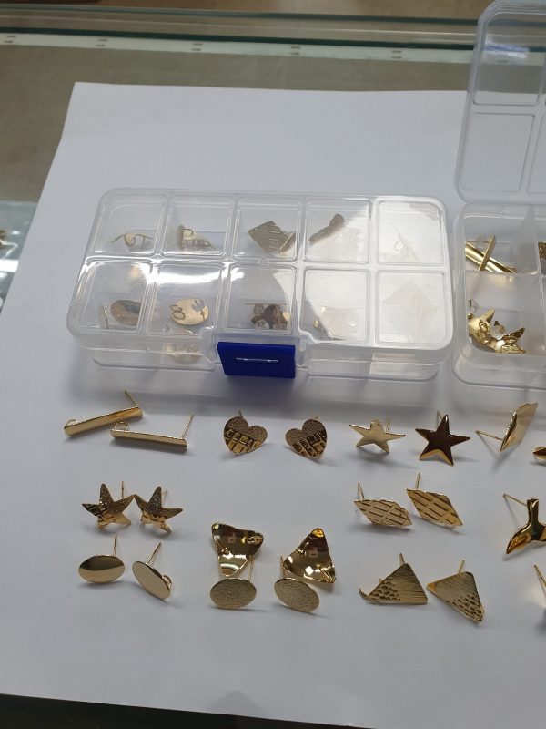 Combo de aretes de oro golfi - Image 4