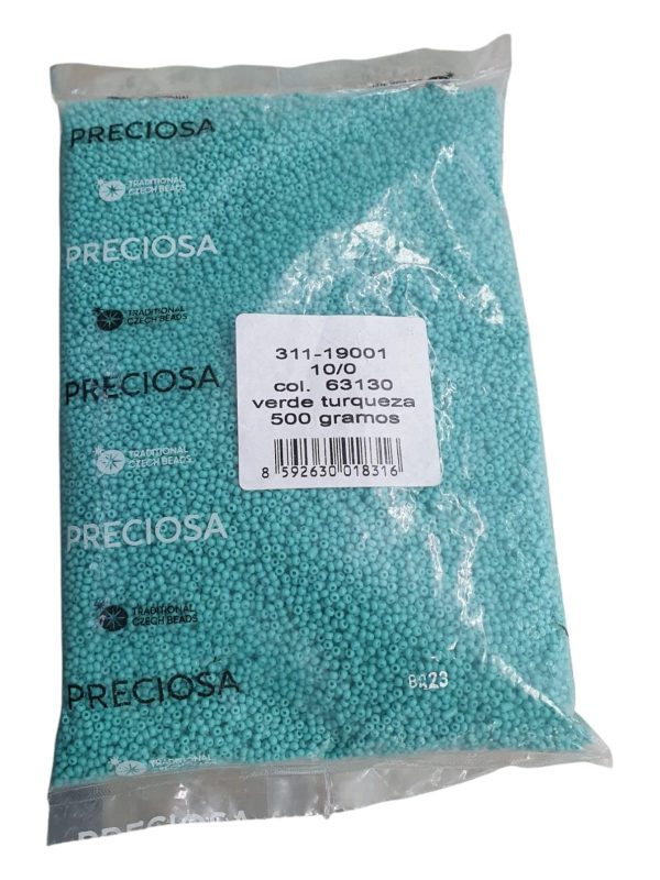 Libra de mostacilla checa verde turqueza - Image 2