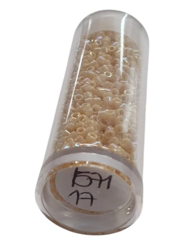Miyuki delica 11/0 Color: Beige db 1571 - Image 2