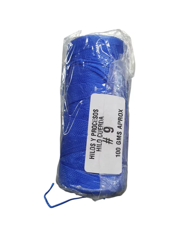 Hilo Terlenca Numero 9 Azul Rey