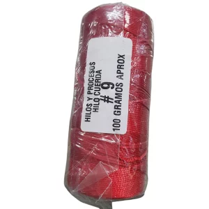 Hilo Terlenca Numero 9 Rojo