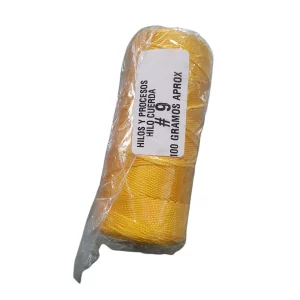 Hilo Terlenca Numero 9 Amarillo