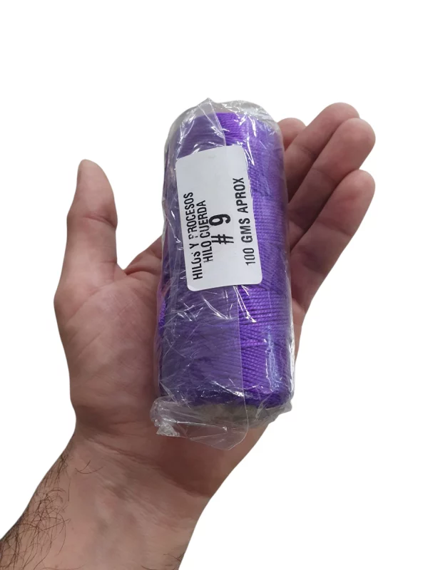 Hilo Terlenca Numero 9 Morado - Image 6