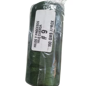 Hilo Terlenca Numero 9 Verde Militar