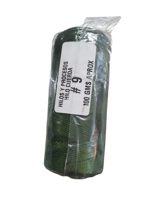 Hilo Terlenca Numero 9 Verde Militar