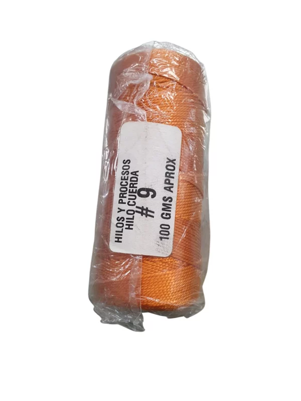 Hilo Terlenca Numero 9 Naranja