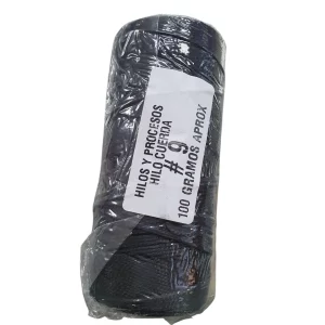 Hilo Terlenca Numero 9 Negro