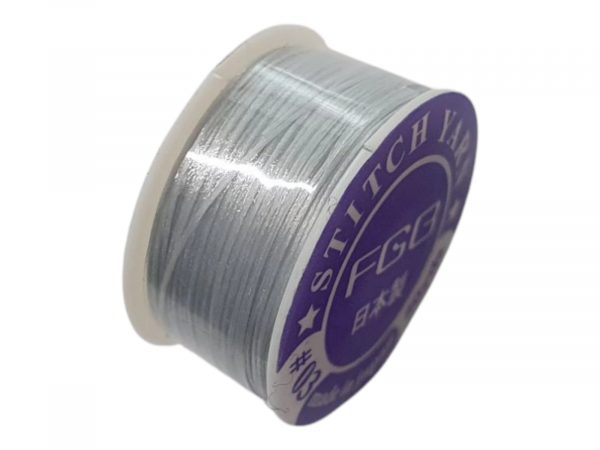 Hilo Miyuki Fgb #3 Gris Claro