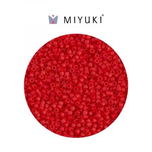 Miyuki delica color rojo mate db0753