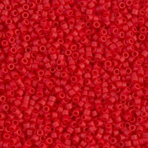 Miyuki delica color rojo mate db0753