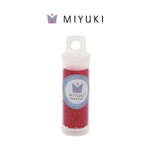Miyuki delica color rojo mate db0753