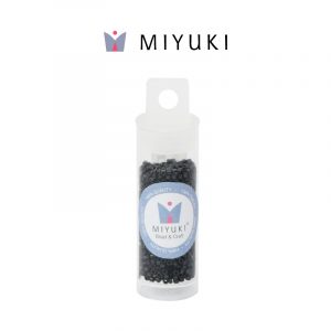 Miyuki Delica 11/0 negro brillante db0010 (cs1)