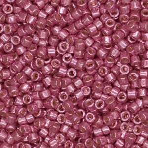 Miyuki delica color magenta galvanizado
