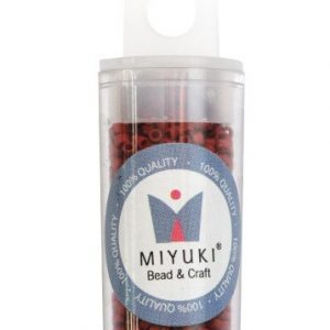 Miyuki delica color rojo mate db0378