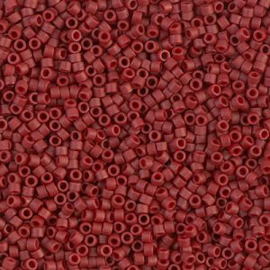 Miyuki delica color rojo mate db0378