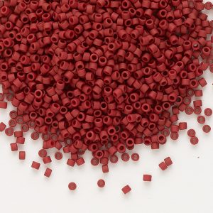 Miyuki delica color rojo mate db0378