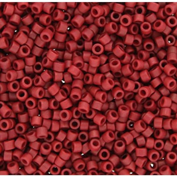 Miyuki delica color rojo mate db0378