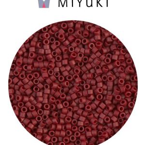 Miyuki delica color rojo mate db0378