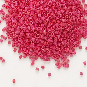 Miyuki delica color rojo mate ab db0362