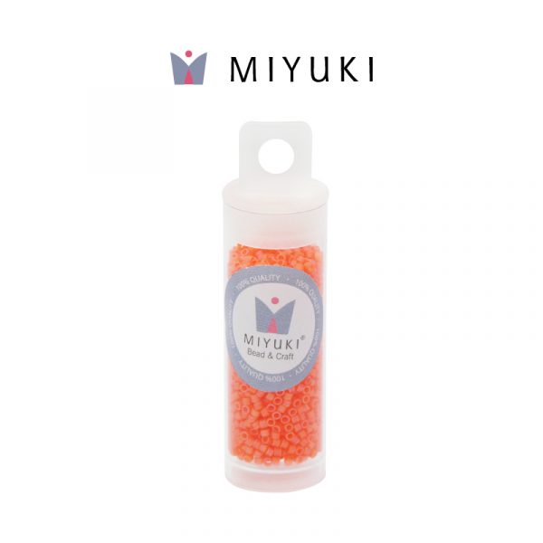 Miyuki delica color naranja mate ab db0855