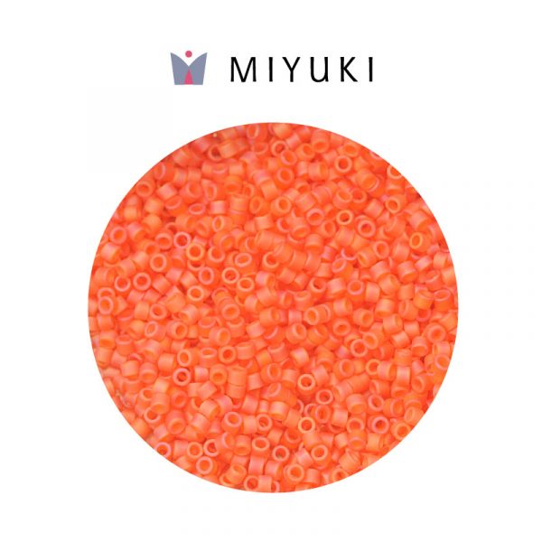 Miyuki delica color naranja mate ab db0855