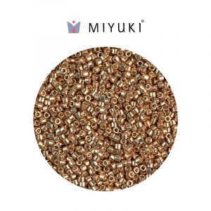Miyuki delica color dorado galvanizado db1834