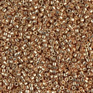 Miyuki delica color dorado galvanizado db1834